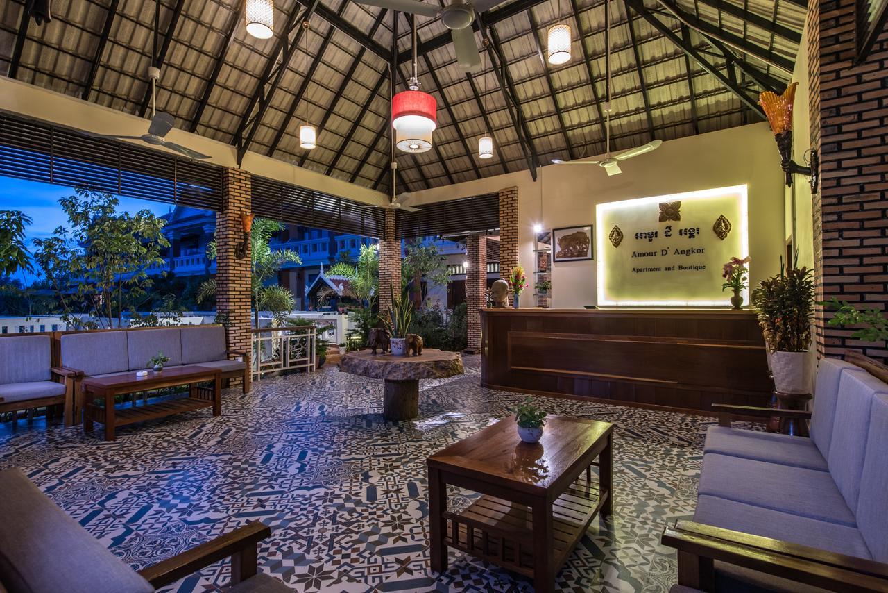 Hotel Amour D'Angkor Siem Reap Zewnętrze zdjęcie